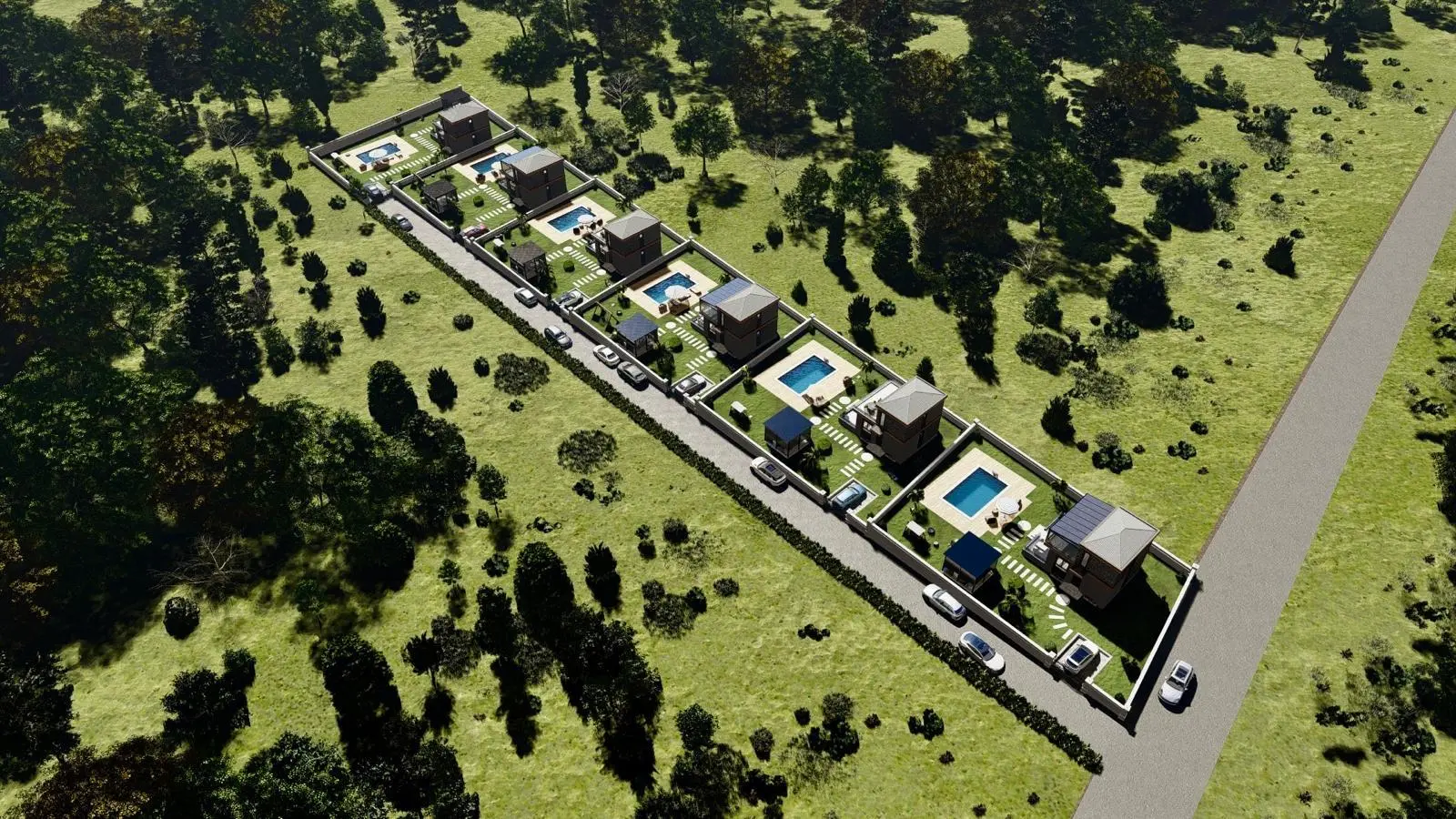 Kocaali Kadıköy'de Panoramik Deniz Manzaralı Yatırımlık İmarlı Arsa